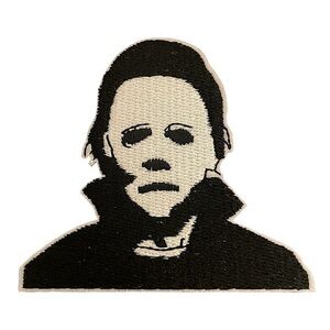 Michael Myers Iron on Patch Horror Scary Movie Embroidered Patches Applique